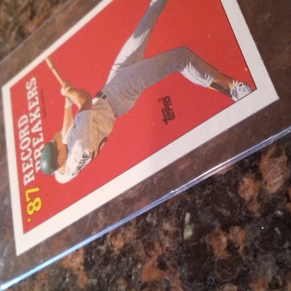 1988 Topps Mark McGwire ERROR #3 Card⚾ - Picture 8 of 17